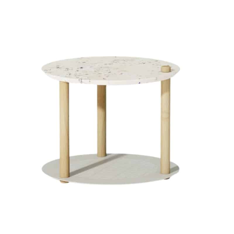 DIZY - Table appoint en volants recyclés